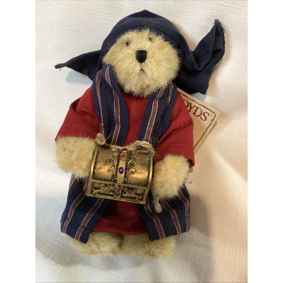 Boyds Bears Plush Nativity 567987-2 Melchoir Bear Wiseman Christmas Nativity 8" - Picture 1 of 13